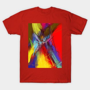 Vibrant Abstract T-Shirt